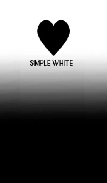 [LINE着せ替え] Simple Black & White Theme V.5(JP)の画像1