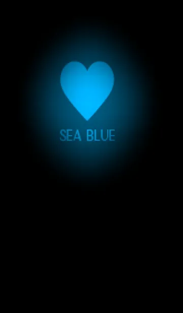 [LINE着せ替え] Sea Blue Light Theme V5 (JP)の画像1