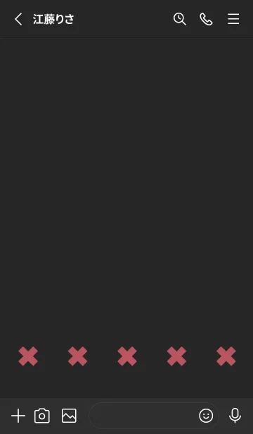 [LINE着せ替え] 地雷うさぎ(dusty color4-01)の画像2