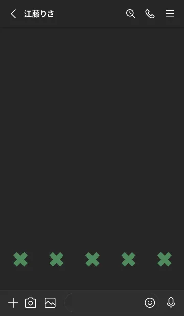 [LINE着せ替え] 地雷うさぎ(dusty color4-05)の画像2