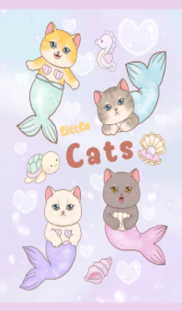 cutest Cat mermaid 3の着せ替えメイン画像