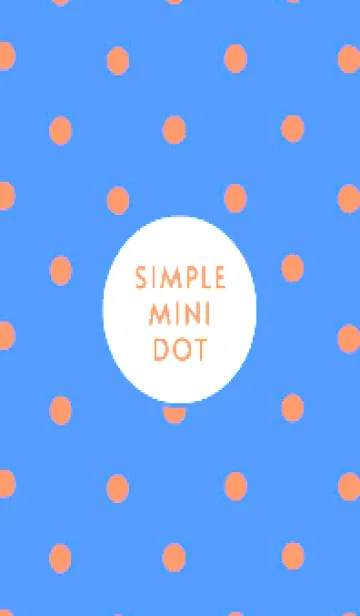 [LINE着せ替え] シンプル ミニ ドット 320の画像1
