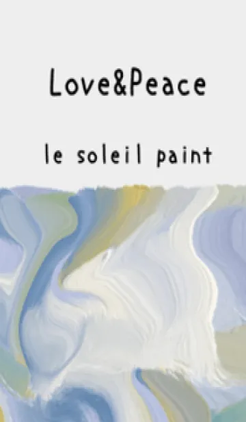 [LINE着せ替え] 油絵アート【le soleil paint 659】の画像1