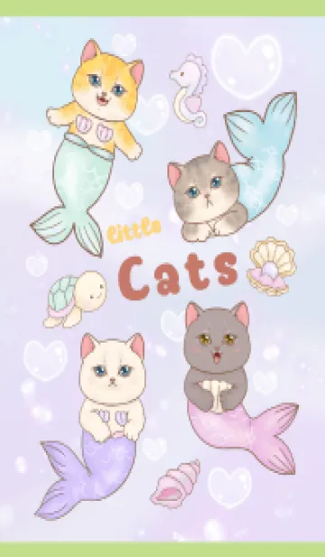 cutest Cat mermaid 4の着せ替えメイン画像