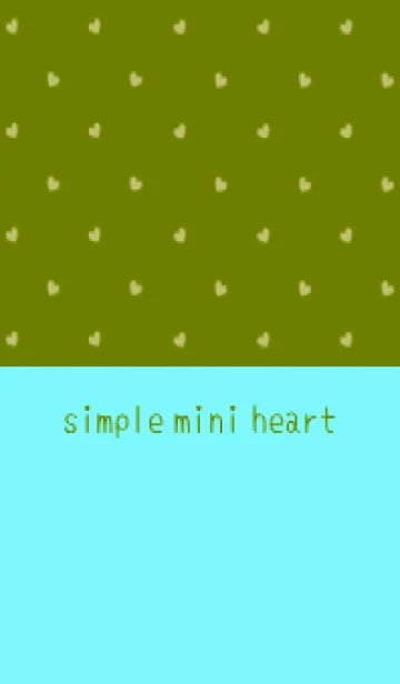 [LINE着せ替え] シンプル ミニ ハート 5の画像1