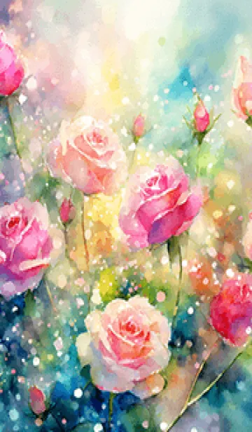 [LINE着せ替え] 薔薇(バラ)の花の着せかえ(R896)の画像1