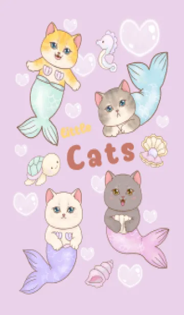 cutest Cat mermaid 22の着せ替えメイン画像