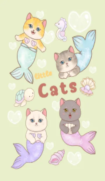 cutest Cat mermaid 29の着せ替えメイン画像