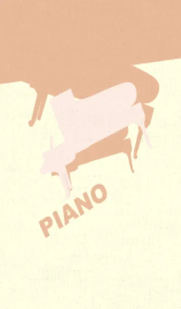 [LINE着せ替え] Piano CLR ディープベビーピンクの画像1
