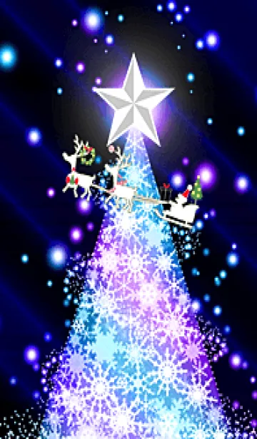 [LINE着せ替え] 幸せオーラのクリスマス*26-1の画像1