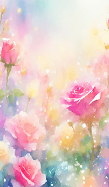 [LINE着せ替え] 薔薇(バラ)の花の着せかえ(R901)の画像1