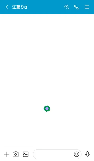 [LINE着せ替え] ミニ フラワー __97の画像2