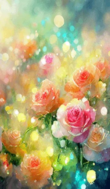 [LINE着せ替え] 薔薇(バラ)の花の着せかえ(R910)の画像1