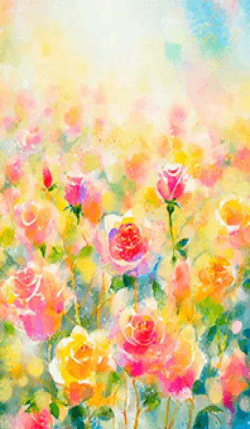 [LINE着せ替え] 薔薇(バラ)の花の着せかえ(R915)の画像1