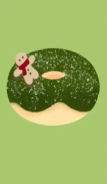 [LINE着せ替え] Donut matcha by mumulaの画像1