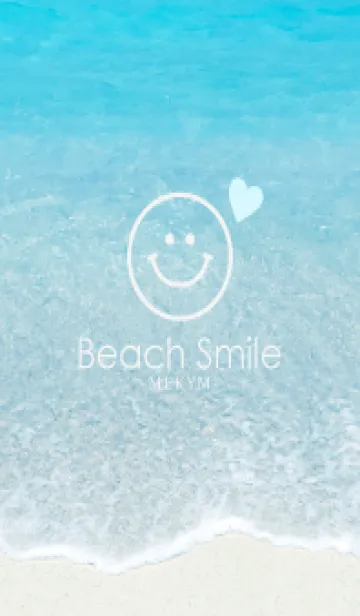 [LINE着せ替え] Beach Smile -HEART- 16の画像1