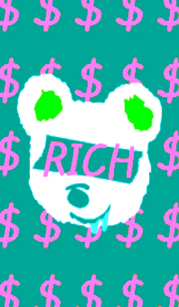 [LINE着せ替え] リッチ ベア 74の画像1