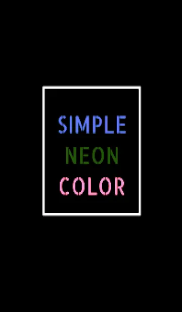 [LINE着せ替え] ネオン カラー アイコン 57の画像1