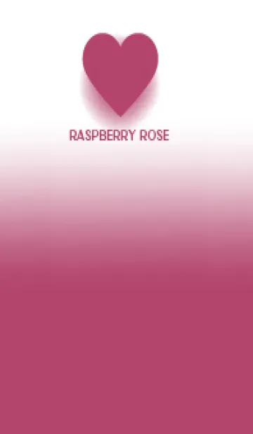 [LINE着せ替え] Raspberry Rose & White Theme V.5 (JP)の画像1