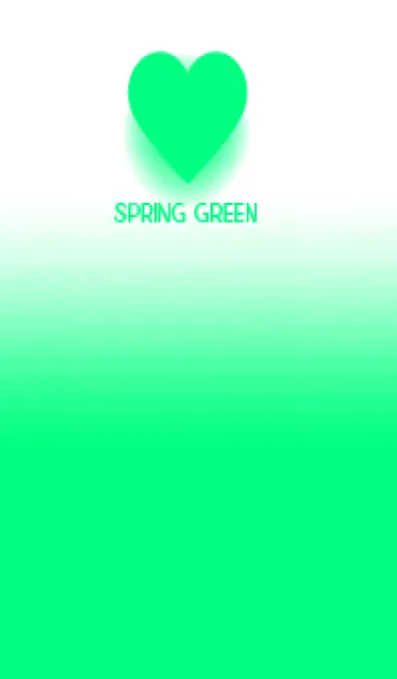 [LINE着せ替え] Spring Green & White Theme V.5 (JP)の画像1