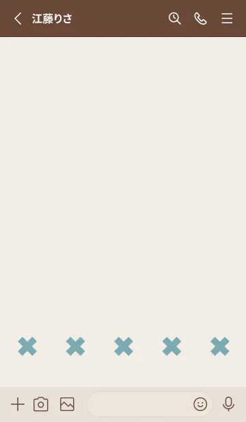 [LINE着せ替え] 地雷うさぎ(dusty color6-06)の画像2