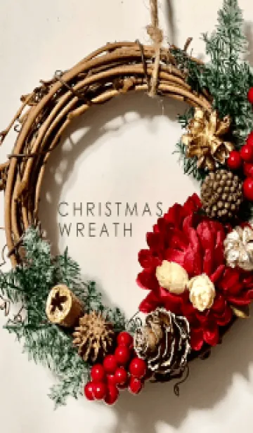 [LINE着せ替え] CHRISTMAS WREATH-hisatotoの画像1