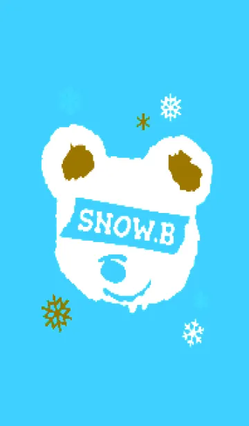 [LINE着せ替え] スノー ベアー _1の画像1