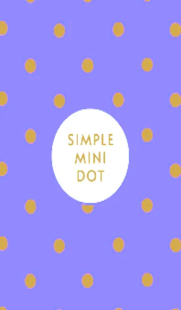 [LINE着せ替え] シンプル ミニ ドット 321の画像1