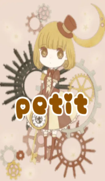 [LINE着せ替え] petit doll スチームパンクちゃんの画像1