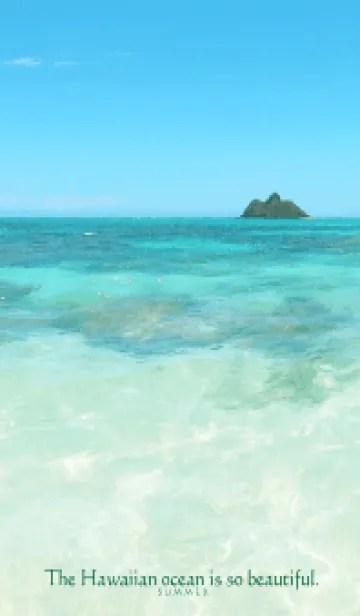 [LINE着せ替え] Hawaiian ocean is so beautiful-shell 9の画像1