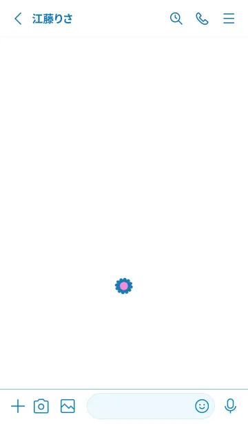 [LINE着せ替え] ミニ フラワー __99の画像2