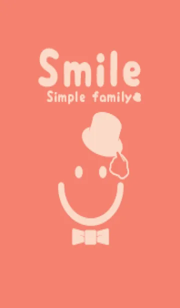 [LINE着せ替え] スマイル＆紳士 洗朱の画像1