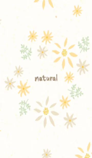 [LINE着せ替え] 花 シンプル 可憐13の画像1