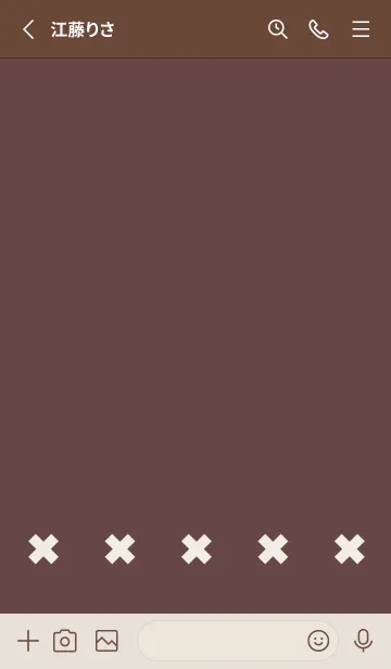 [LINE着せ替え] 地雷うさぎ(dusty color7-01)の画像2