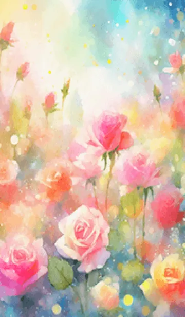 [LINE着せ替え] 薔薇(バラ)の花の着せかえ(R969)の画像1