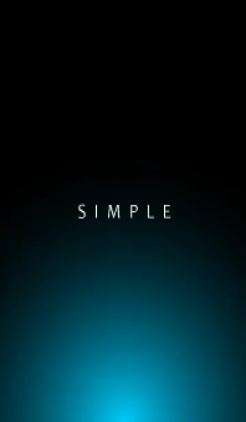 [LINE着せ替え] Simple Light -COOL BLACK- 17の画像1