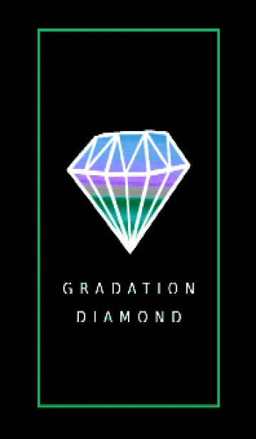 [LINE着せ替え] グラデーション ダイヤモンド .129の画像1