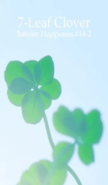 [LINE着せ替え] 7-Leaf Clover Infinite Happiness #14-2の画像1