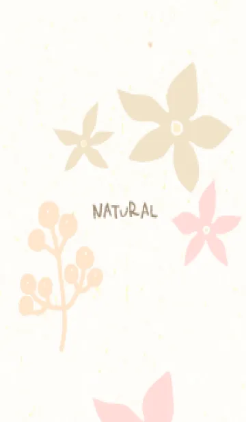 [LINE着せ替え] シンプル 花 2色14の画像1