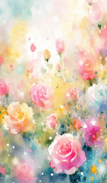 [LINE着せ替え] 薔薇(バラ)の花の着せかえ(R962)の画像1