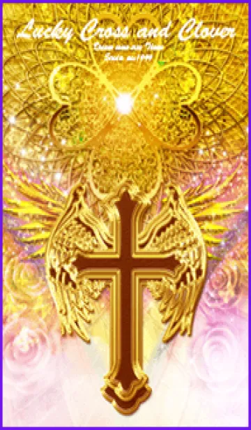 [LINE着せ替え] Lucky Cross and Clover#の画像1