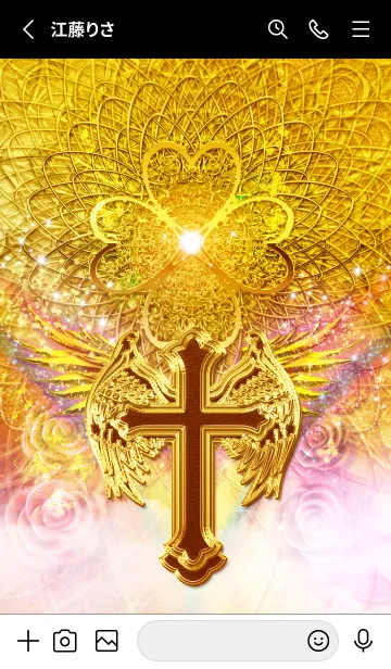 [LINE着せ替え] Lucky Cross and Clover#の画像2