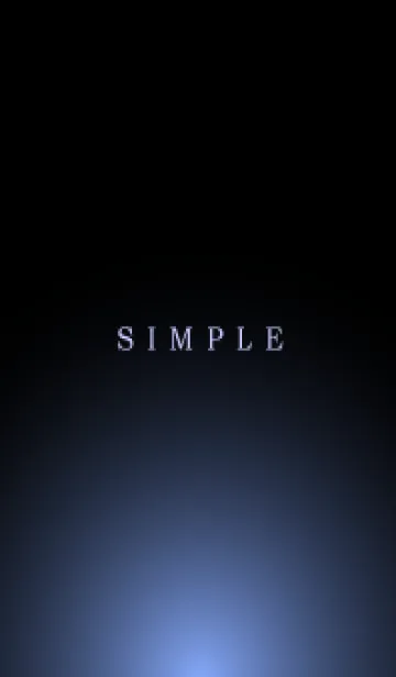 [LINE着せ替え] SIMPLE LIGHT -BLACK- 17の画像1