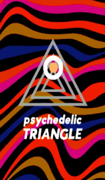 [LINE着せ替え] サイケデリック トライアングル 297の画像1