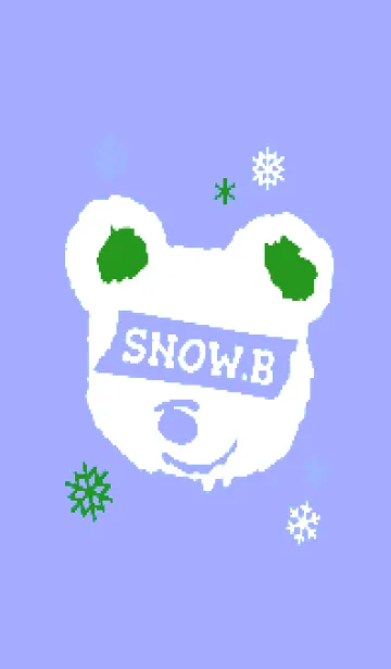 [LINE着せ替え] スノー ベアー _3の画像1