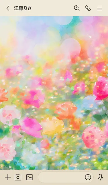 [LINE着せ替え] 薔薇(バラ)の花の着せかえ(R982)の画像2