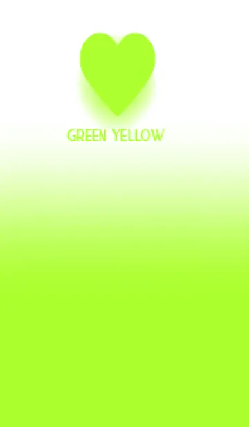 [LINE着せ替え] Green Yellow & White Theme V.5 (JP)の画像1