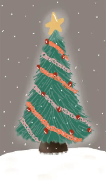 [LINE着せ替え] Merry Christmas Heartwarmingの画像1