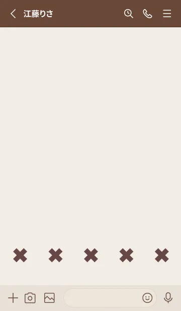 [LINE着せ替え] 地雷うさぎ(dusty color8-01)の画像2