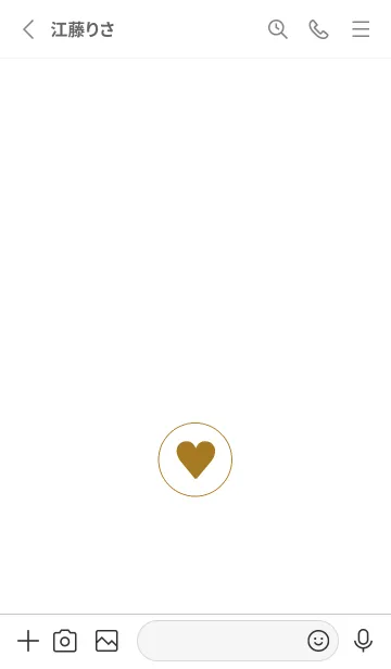 [LINE着せ替え] ミニ ハート♥72の画像2